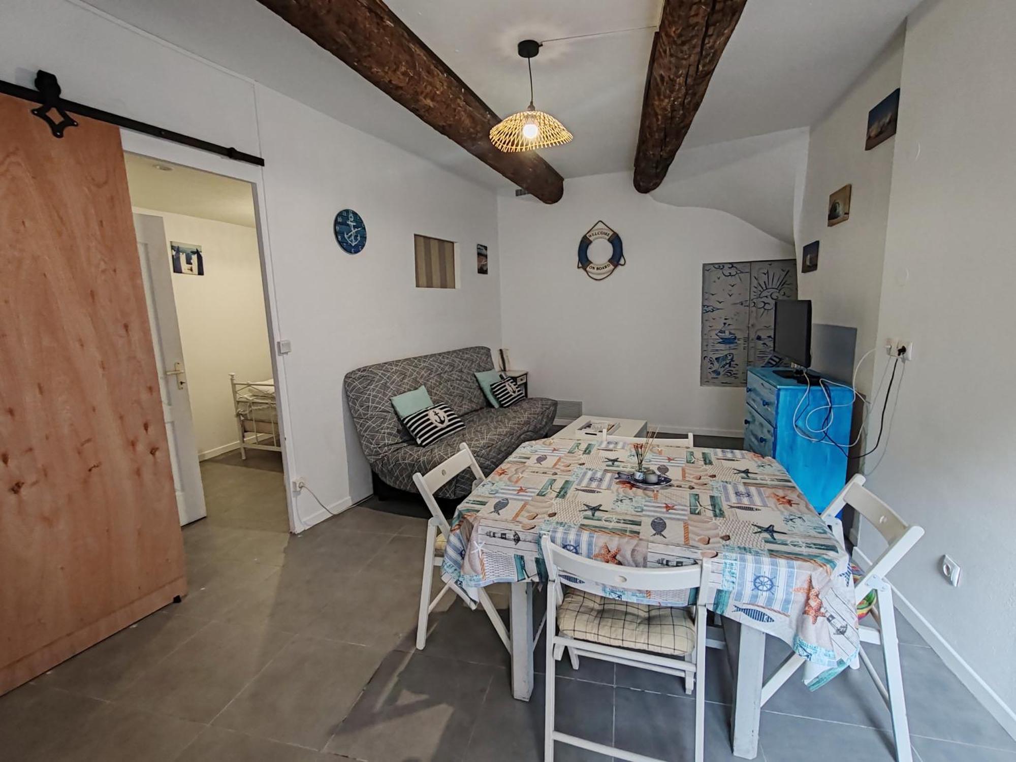 Joli T2 Ambiance Nautique Climatise Et Bien Situe Apartment Marseillan  Luaran gambar